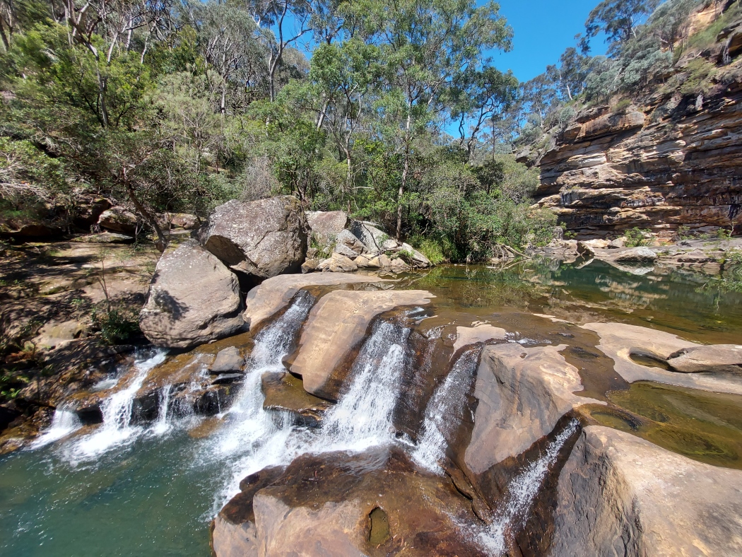 Tahmoor Canyon waterfall